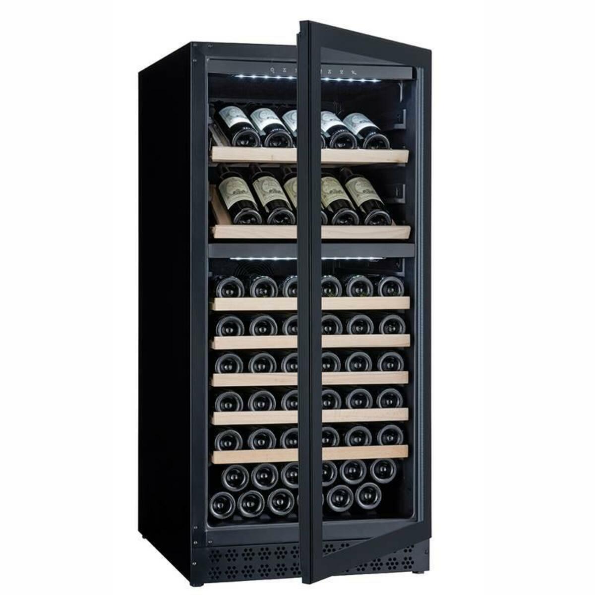 2-zone wine cabinet for 102 bottles