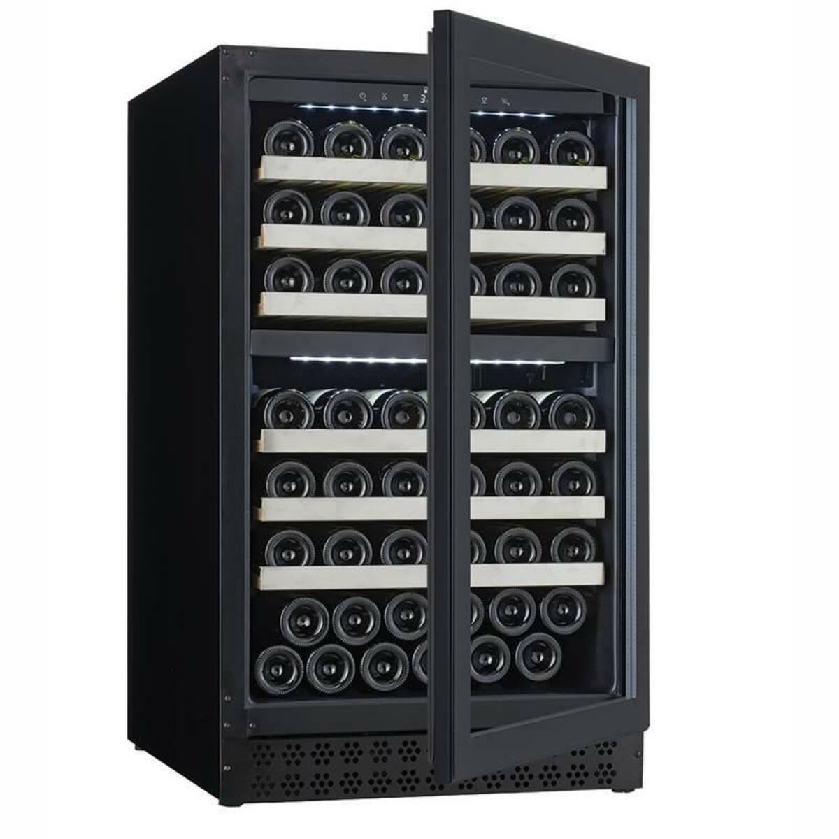 2-zone wine cabinet for 78 bottles