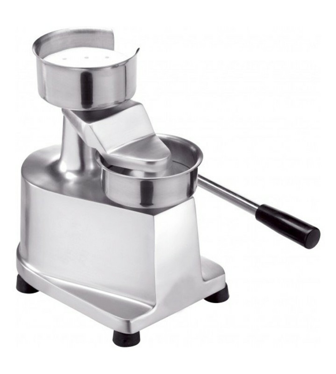 All-stainless steel burger press ø 130 mm