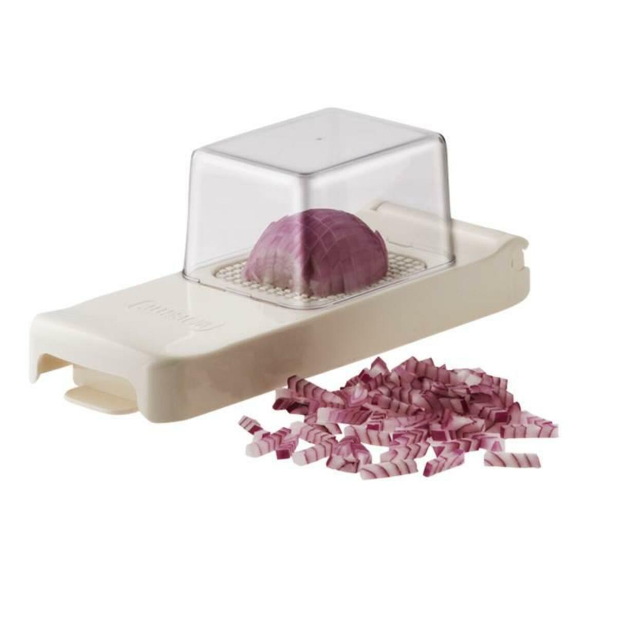 Alligator onion cutter 6 x 6 mm collection tray
