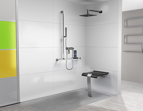 Arsis by Pellet ASC: a range of shower seats combining comfort and safety
