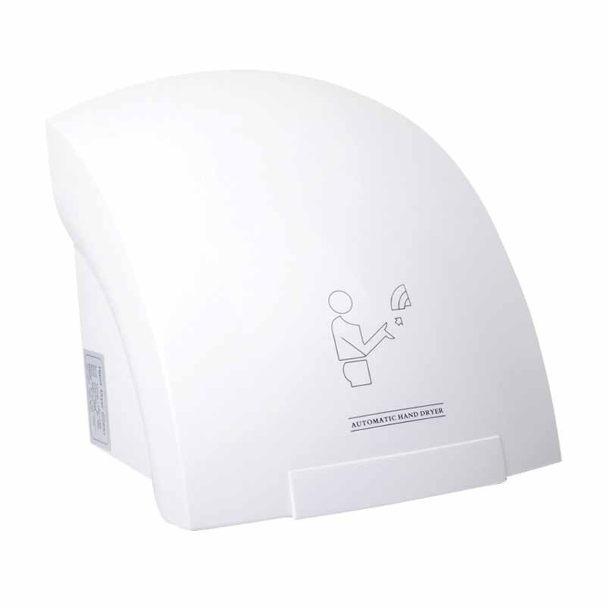 Automatic wall-mounted hand dryer