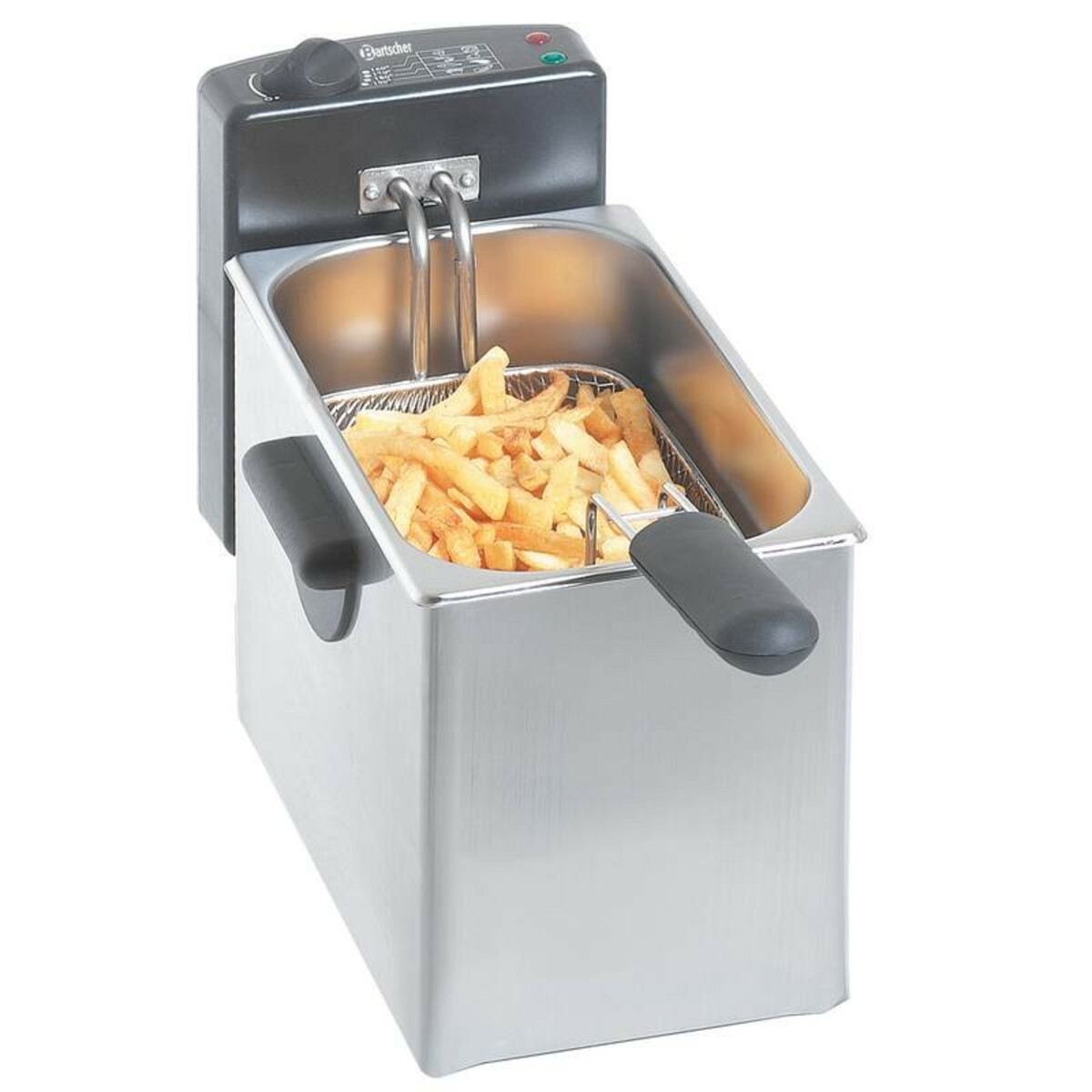 Bartscher 4 litre electric fryer made of stainless steel