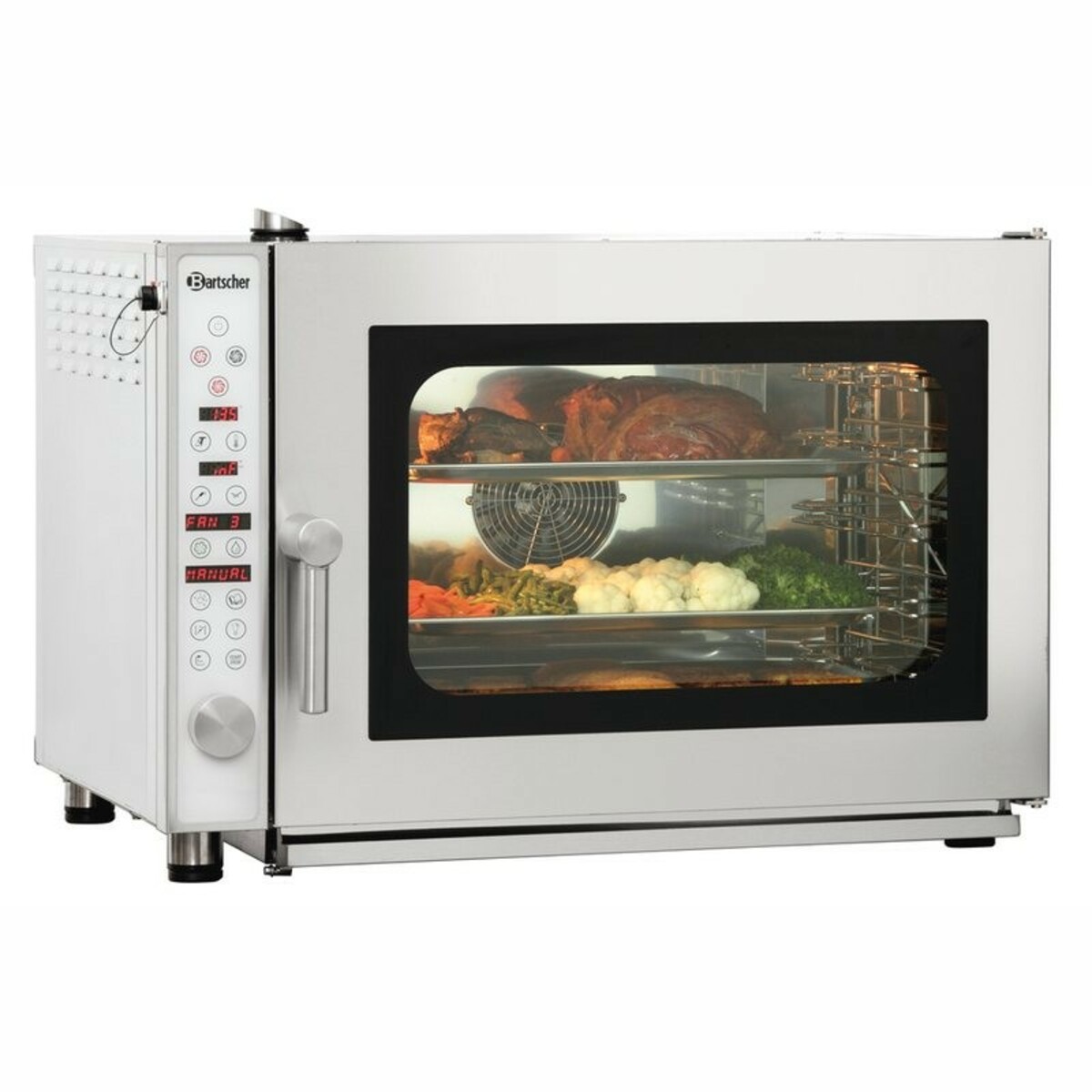 Bartscher 5 1-level GN 1/1 steam combi oven