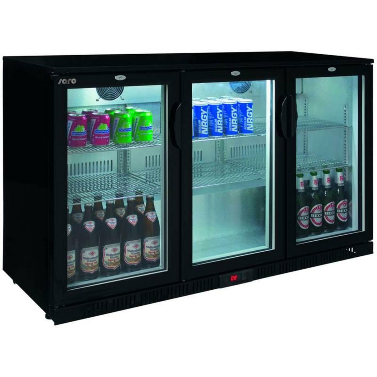 BC330 3 swing-door lacquered steel 128L +2 / +10°C