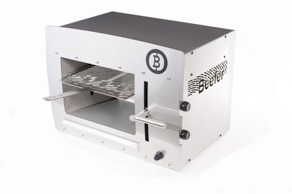 Beefer, a grill for perfect cooking at very high temperature