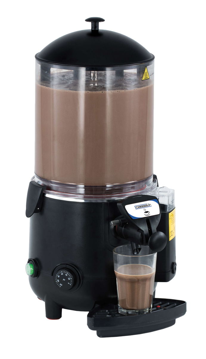 Black 10-litre chocolate warmer Casselin