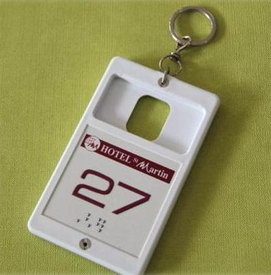 Braille key holder Creo-card - Braille card holder with bracket