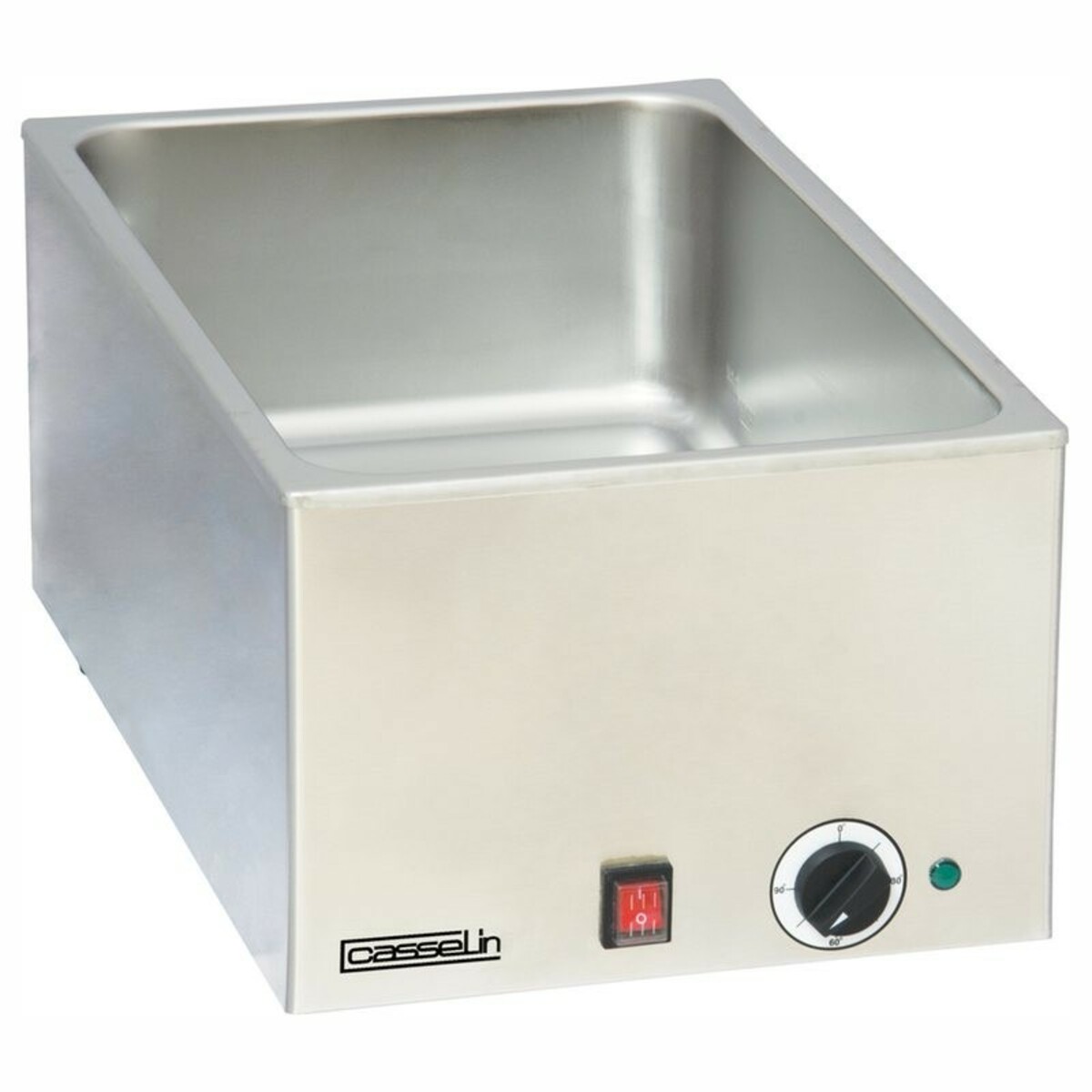 Casselin 1 GN bain-marie 1/1 without drain tap