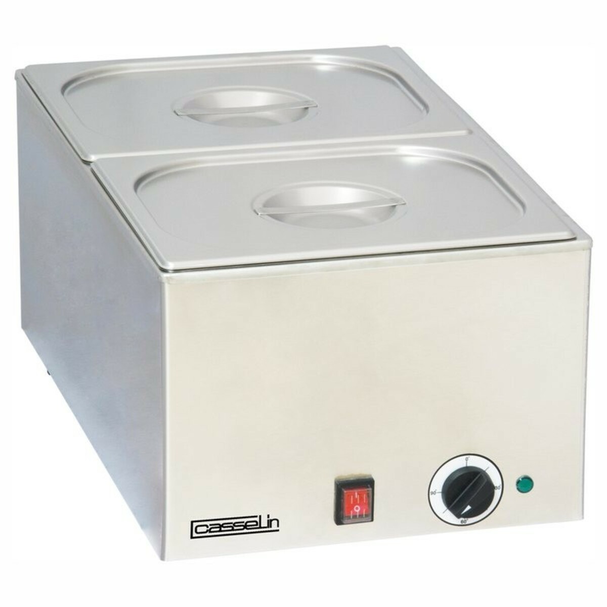 Casselin cbm2 Electric Bain-Marie 2 GN 1/2