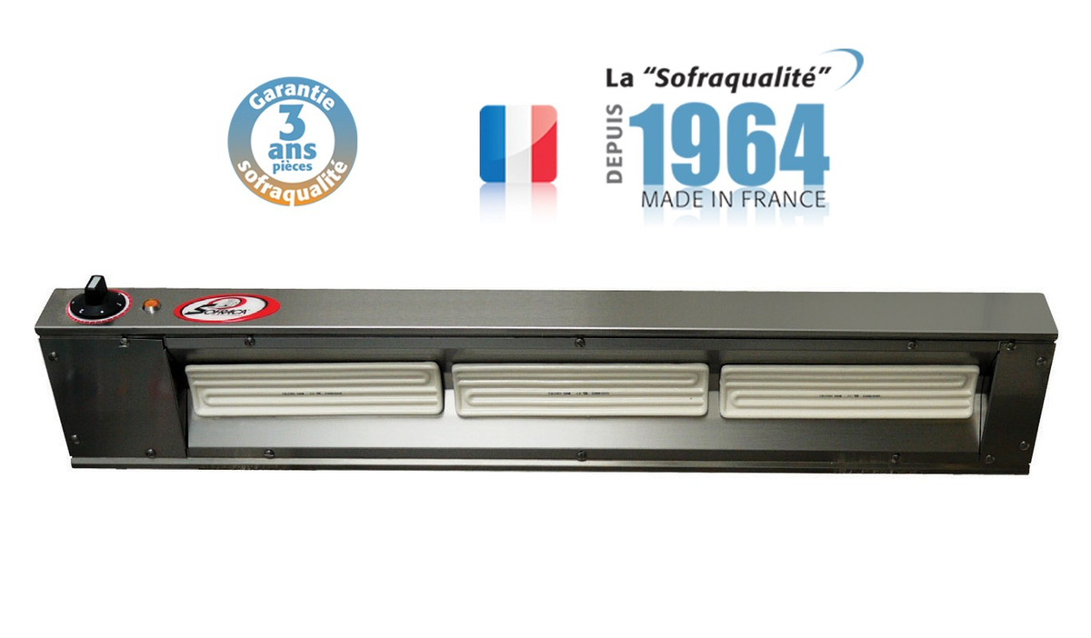 Ceramic heat lamp Sofraca 900