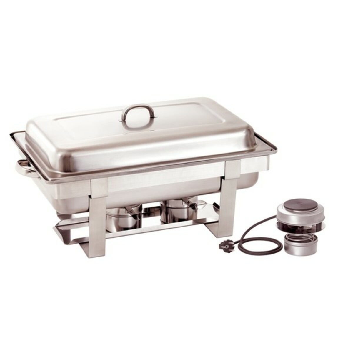 Chafing dish GN1/1 with electric hotplate Bartscher