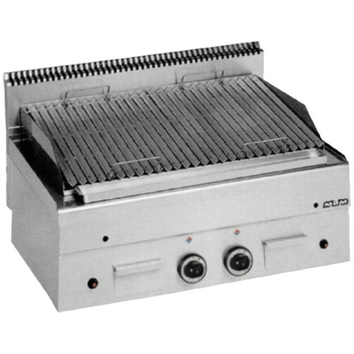 Charcoal grill MBM GPL86 large model for meat
