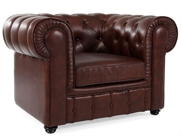 Chesterfield Club Chair - Brown