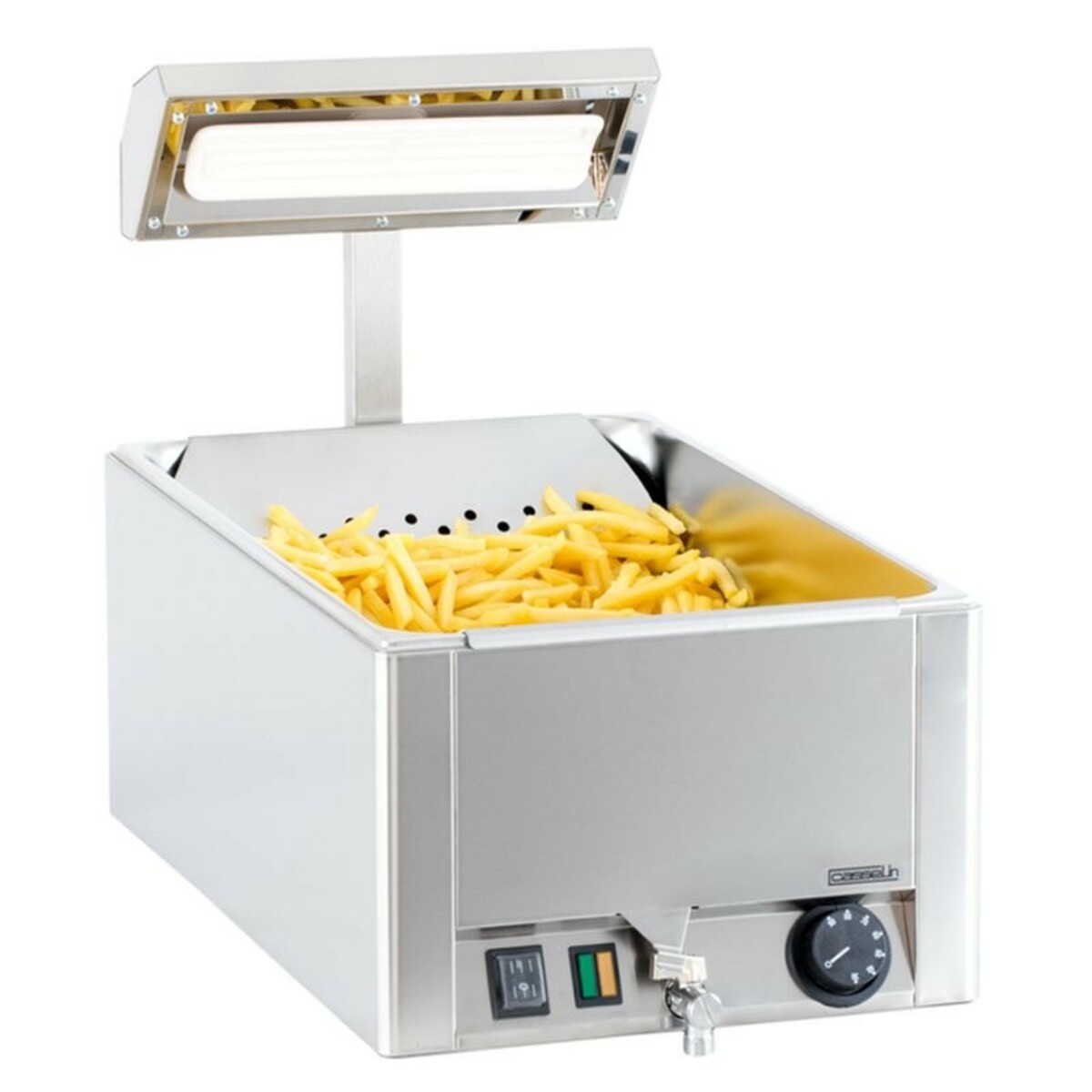 Chip warmer GN 1/1 ceramic Casselin CCF1