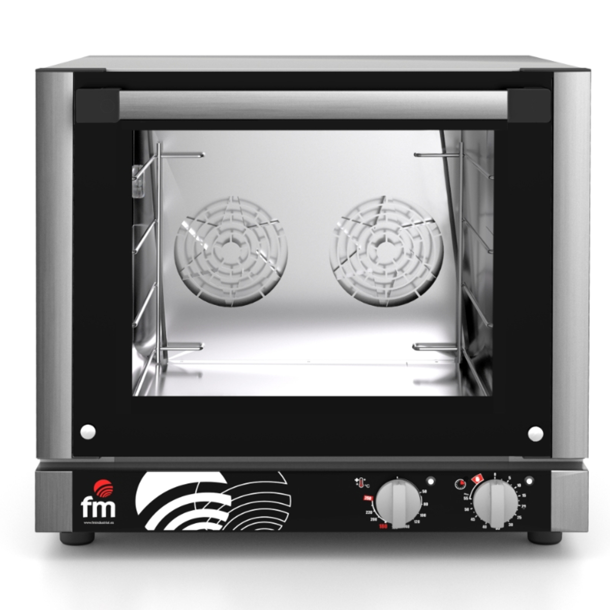 Convection oven 4 levels 480 x 340 with humidifier