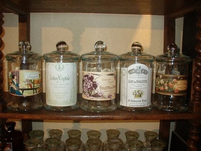 Cotton jar MMS / H. 28 CM - Bottles