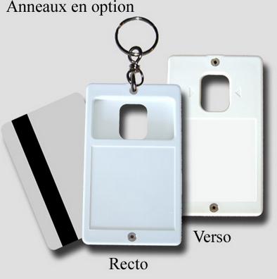 Creo-carte Keychain - Blank Card Holder