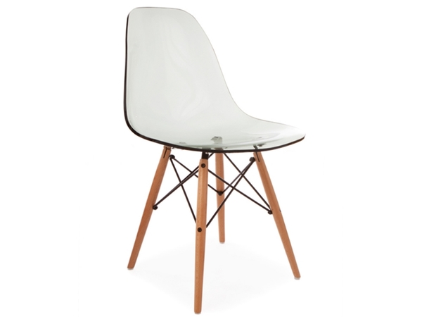 DSW chair - Clear grey