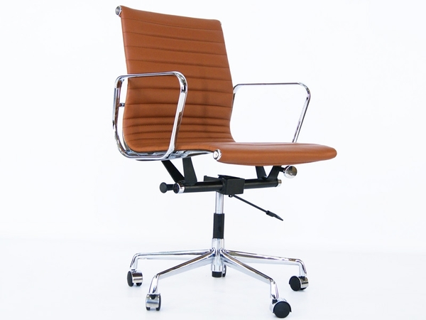 Eames chair Alu EA117 - Caramel