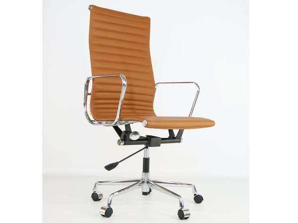 Eames chair Alu EA119 - Caramel