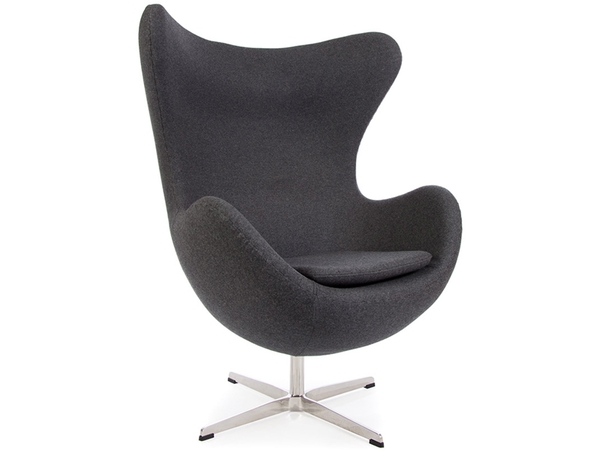 Egg Chair AJ - Dark grey