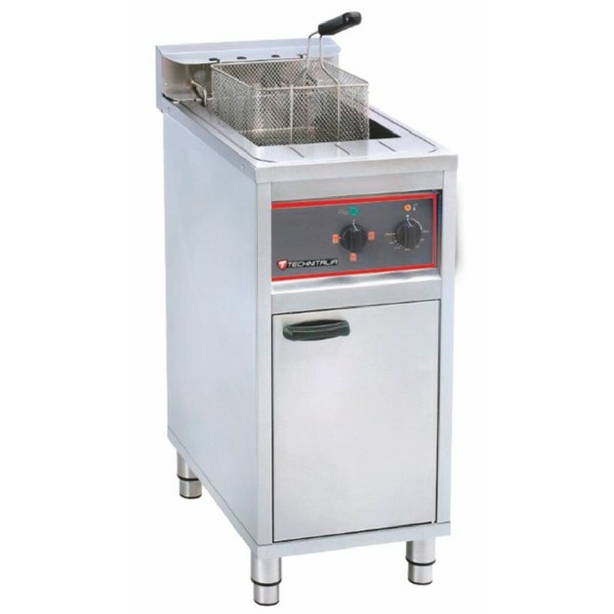 Electric deep fryer on cabinet 16 L