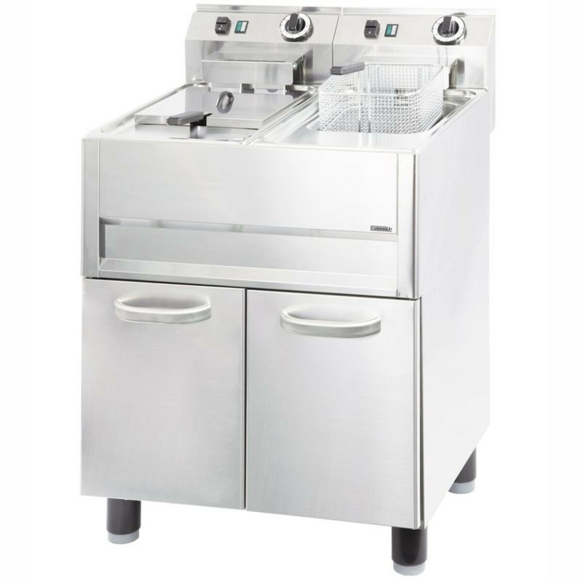 Electric deep fryer on stand 2 X 13 L Casselin