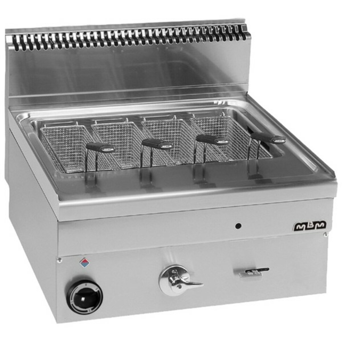 Electric pasta cooker MBM 4 baskets 32 liters