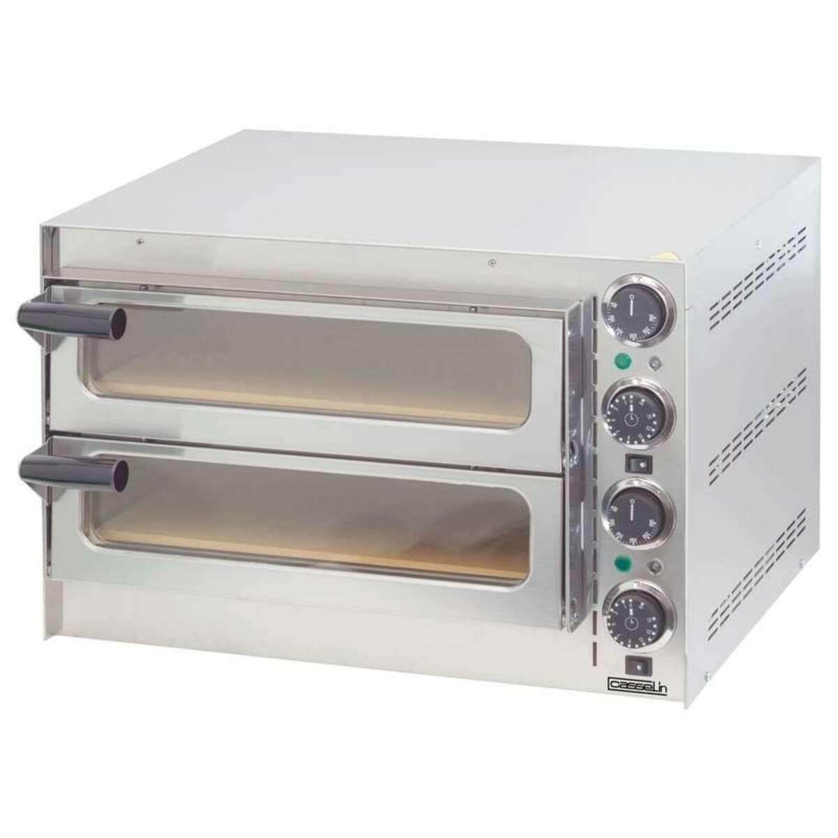 Electric pizza oven Casselin 2 chambers