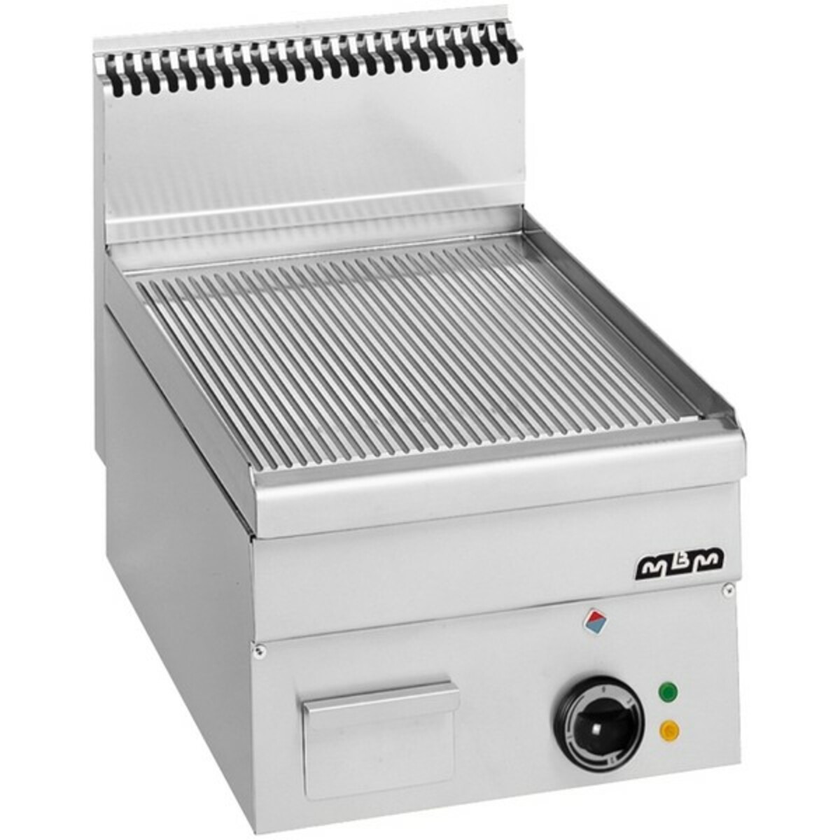 Electric ribbed griddle MBM