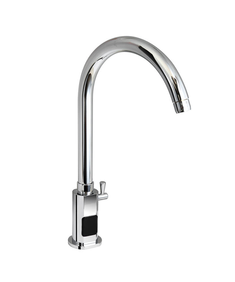 Electronic mixer tap