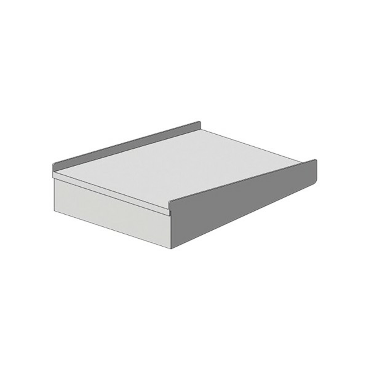 Entry or exit ramp for hood-type dishwasher