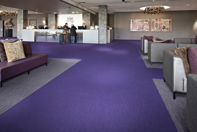 Flotex® from Forbo Flooring Systems, a flocked textile coating for the hotel industry