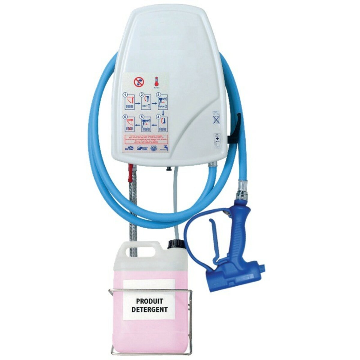 Foam-free cleaning station 1 product - 15 m