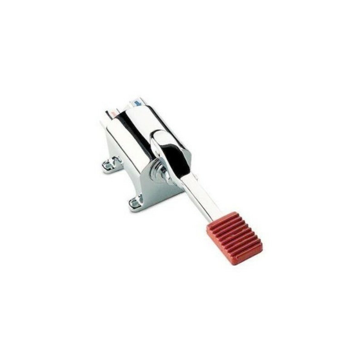 Foot-operated pedal control for professional dishwashing