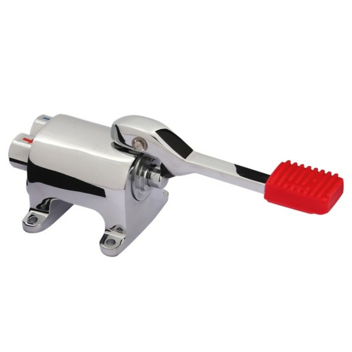 Foot pedal control for taps