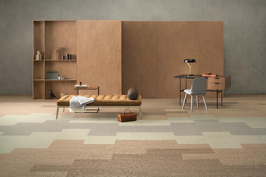 Forbo's Marmoleum modal: a linoleum serving design and modularity