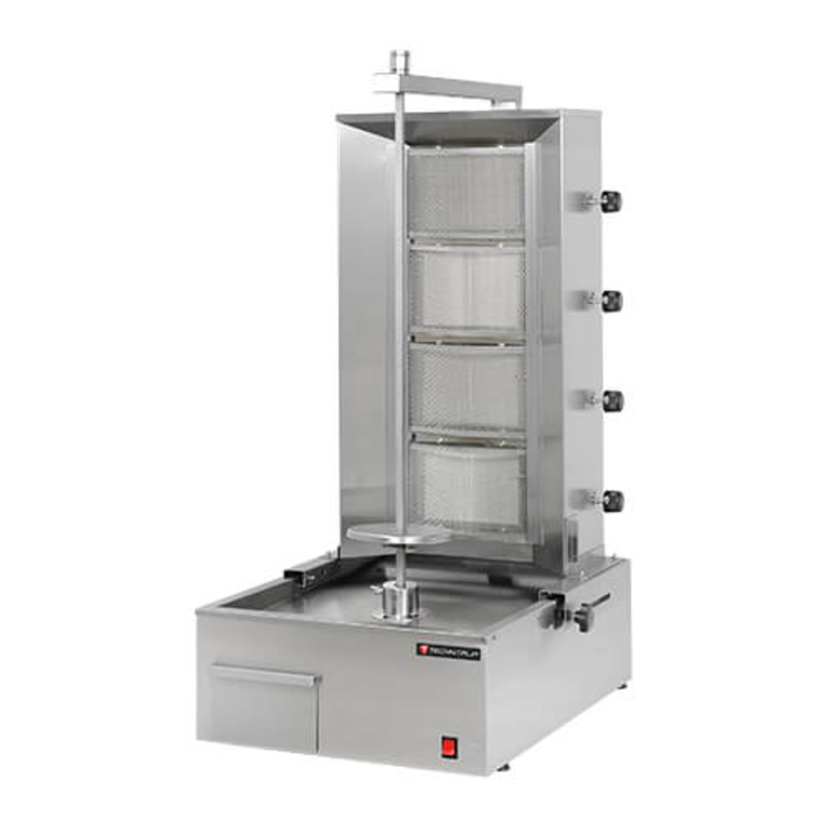 Gas doner kebab machine 60 kg / day