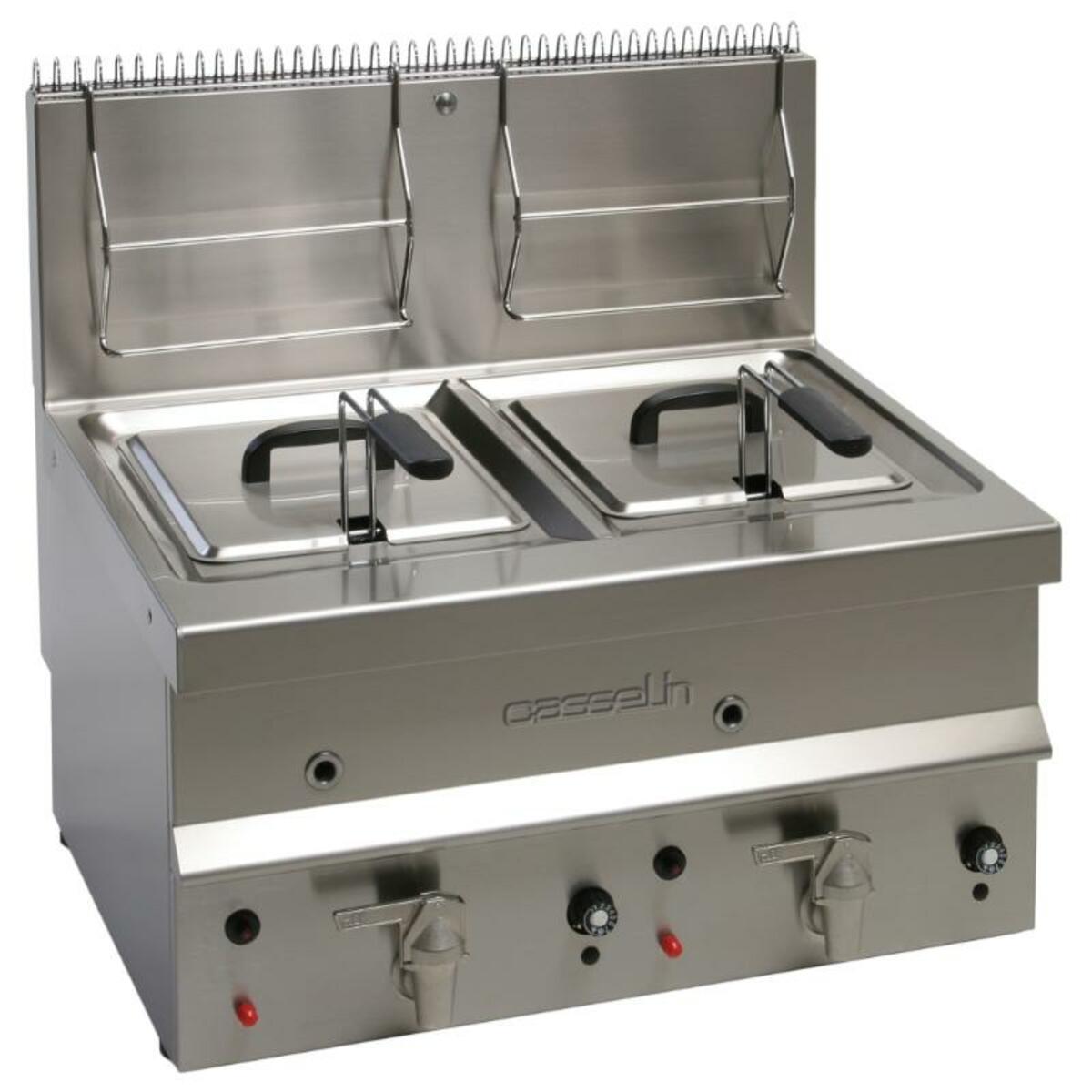 Gas fryer 2 x 10 litres Casselin