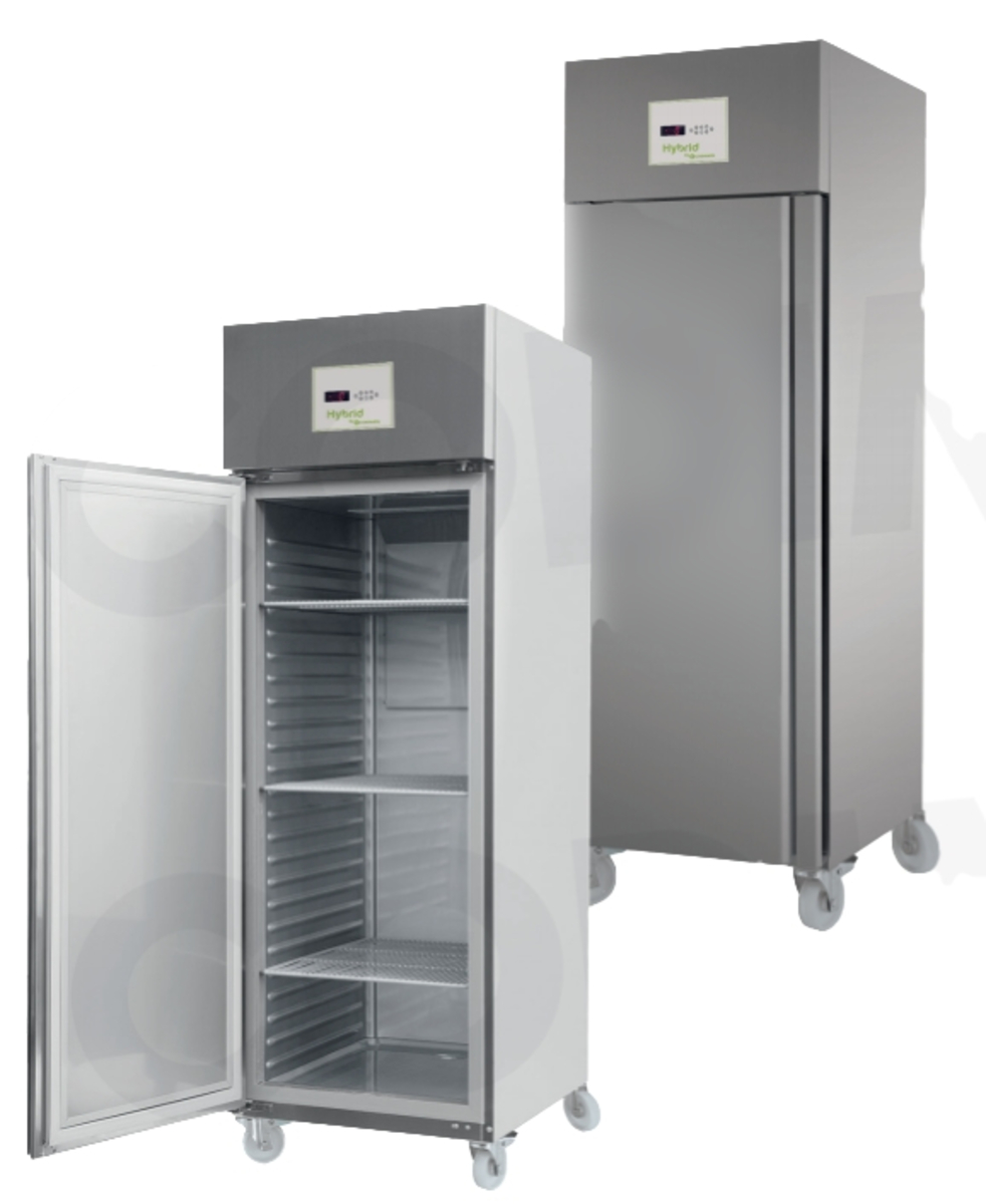 GN 2/1 Negative Cabinet, 700 L, pressed-in runners