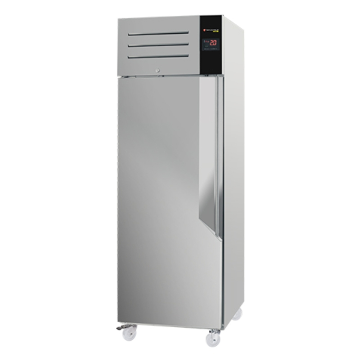 GN 2/1 refrigerated cabinet, 700 L, pressed-in runners
