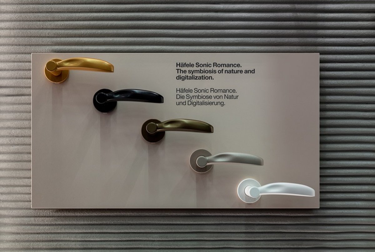 Häfele Déco H23 handle collection: beauty you can feel