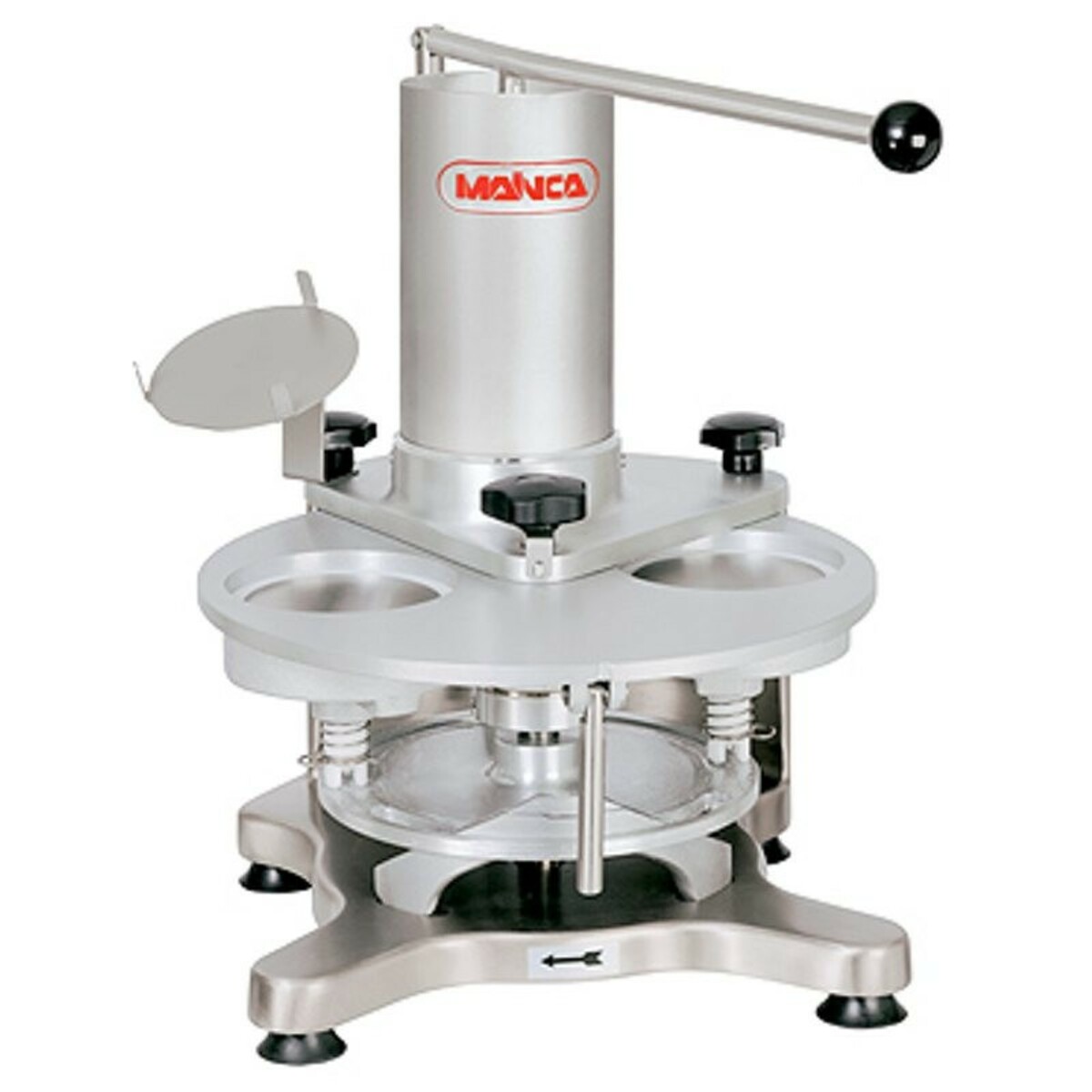 Hamburger patty press Mainca MH-120 plate 1 steak ø120 mm