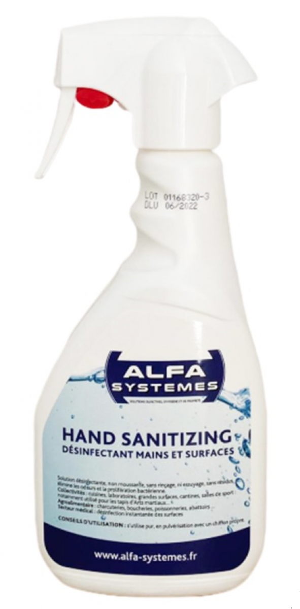 Hand and surface disinfectant sprayer 500 ml