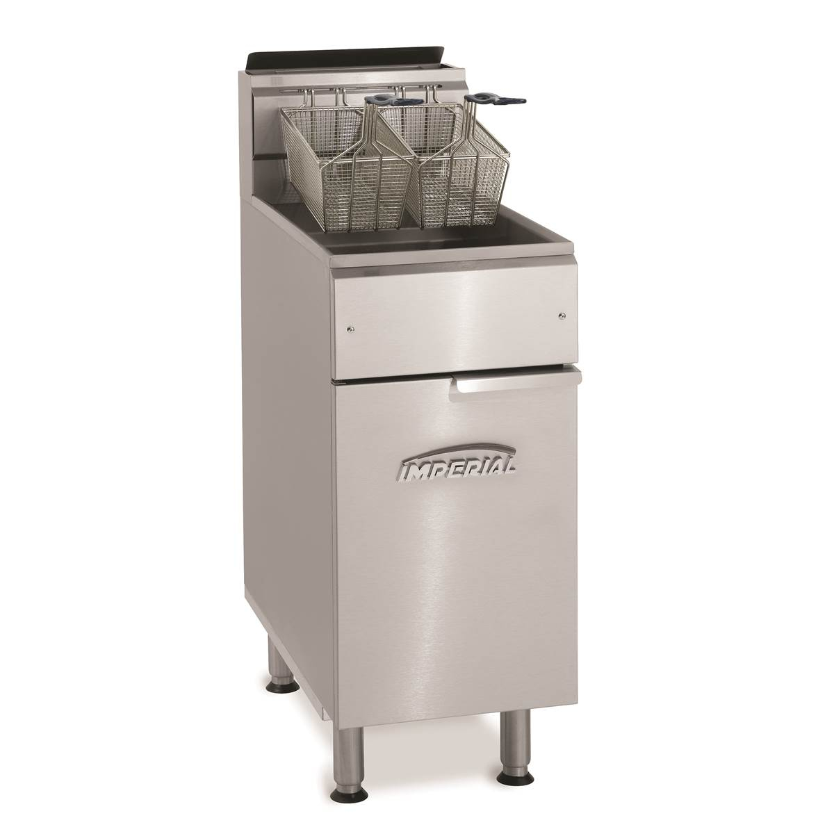 High-efficiency gas fryers 50 kg/h - 27 L