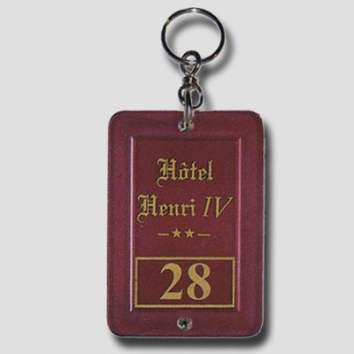 Hotel key holder creotel bordeaux