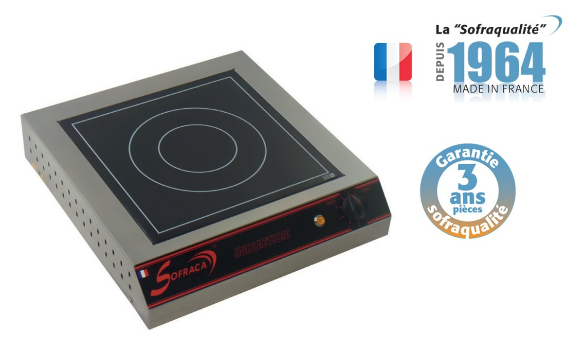 Induction hob Sofraca diameter 250 mm
