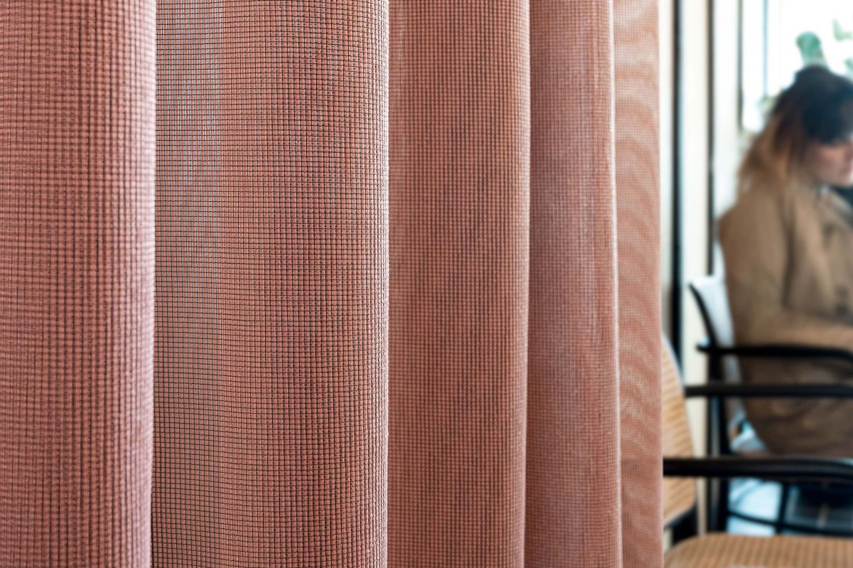 Introducing Vescom's new sheer curtain fabrics: Teon and Nias