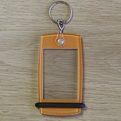 Keyring Mini Creoglass Color Orange X10